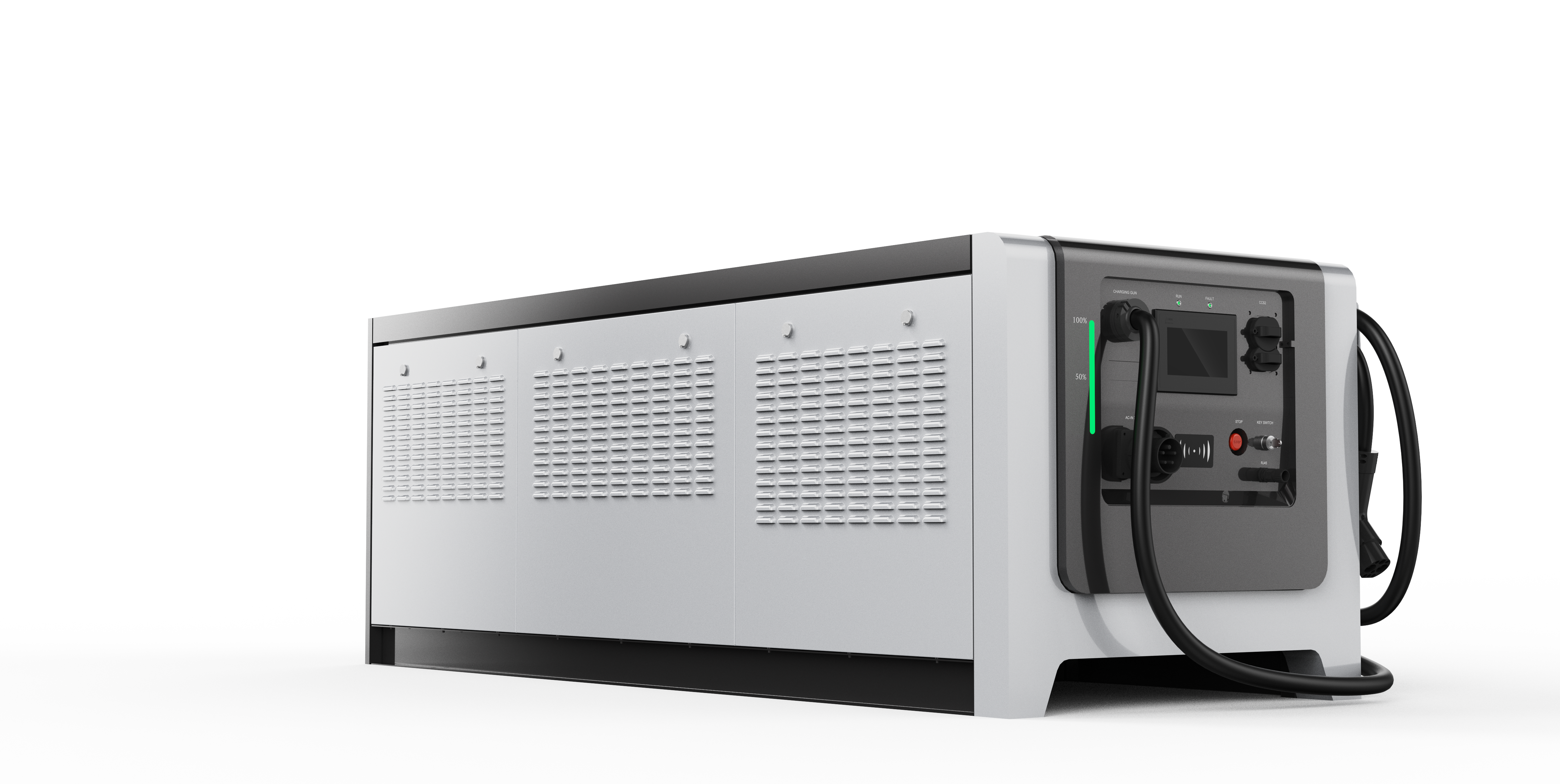 모바일 에너지 저장 장치 충전 파일 141kwh 배터리 용량 120kw EV 충전기 6