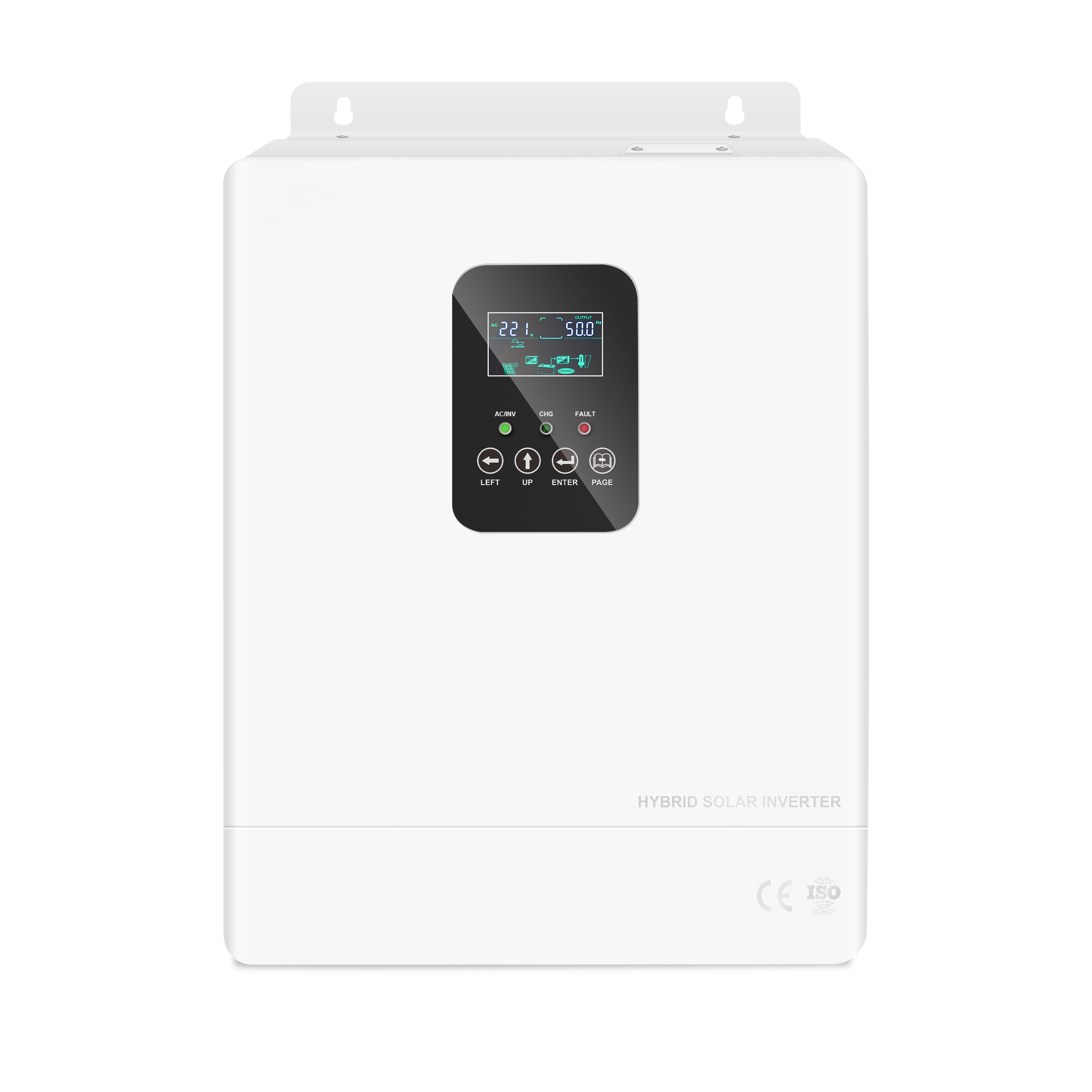 የ HP Pro-T ተከታታይ የሶላር ኢንቮርተር 3200W ደረጃ የተሰጠው ሃይል 9.6KVA ፒክ ሃይል ጥራት ኢንቬርተር 8