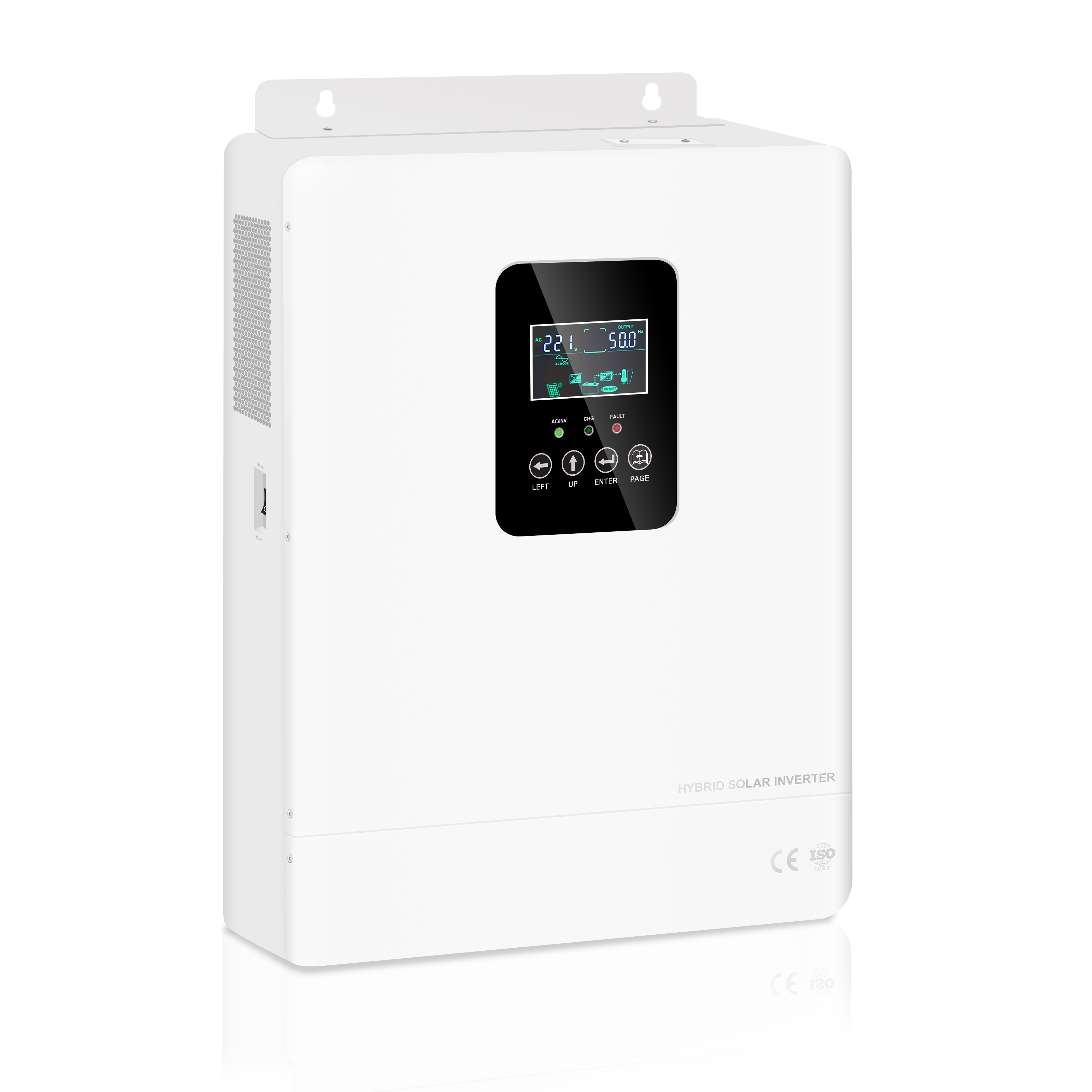 የ HP Pro-T ተከታታይ የሶላር ኢንቮርተር 3200W ደረጃ የተሰጠው ሃይል 9.6KVA ፒክ ሃይል ጥራት ኢንቬርተር 11