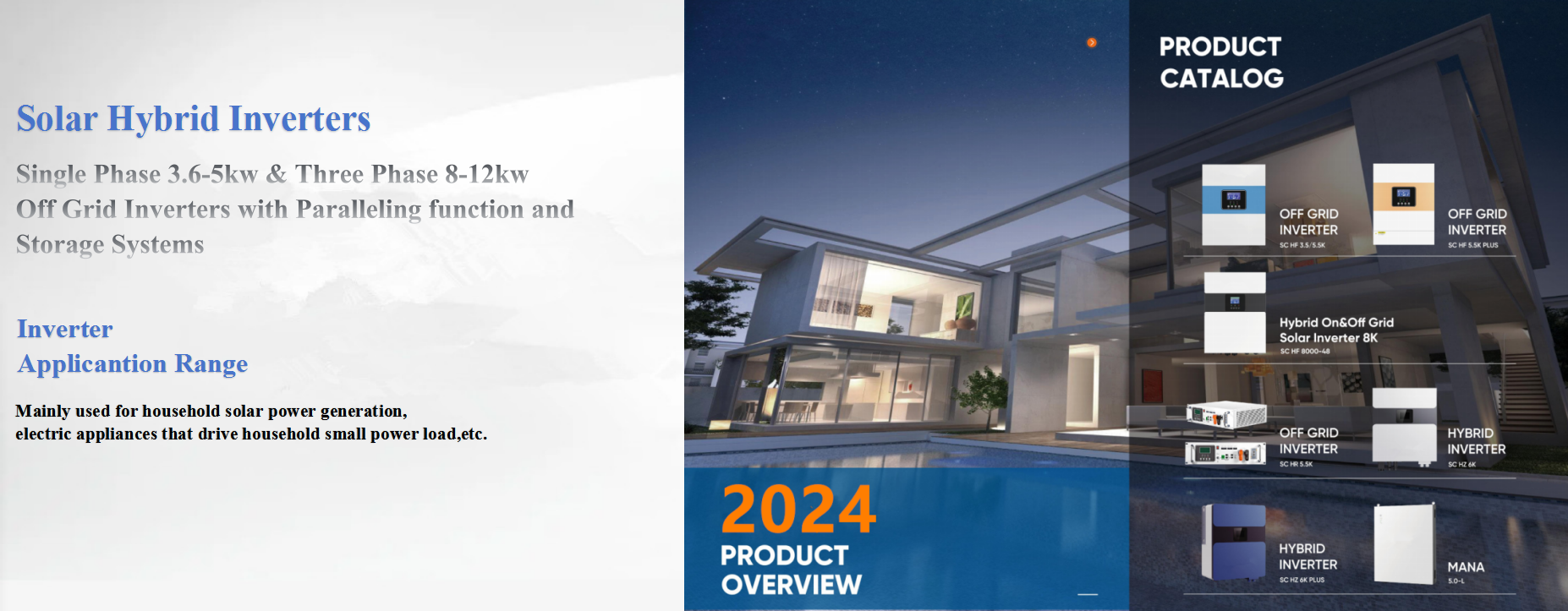 Eseesega i le va o Hybrid On-Grid ma Off-Grid Solar Inverter 3