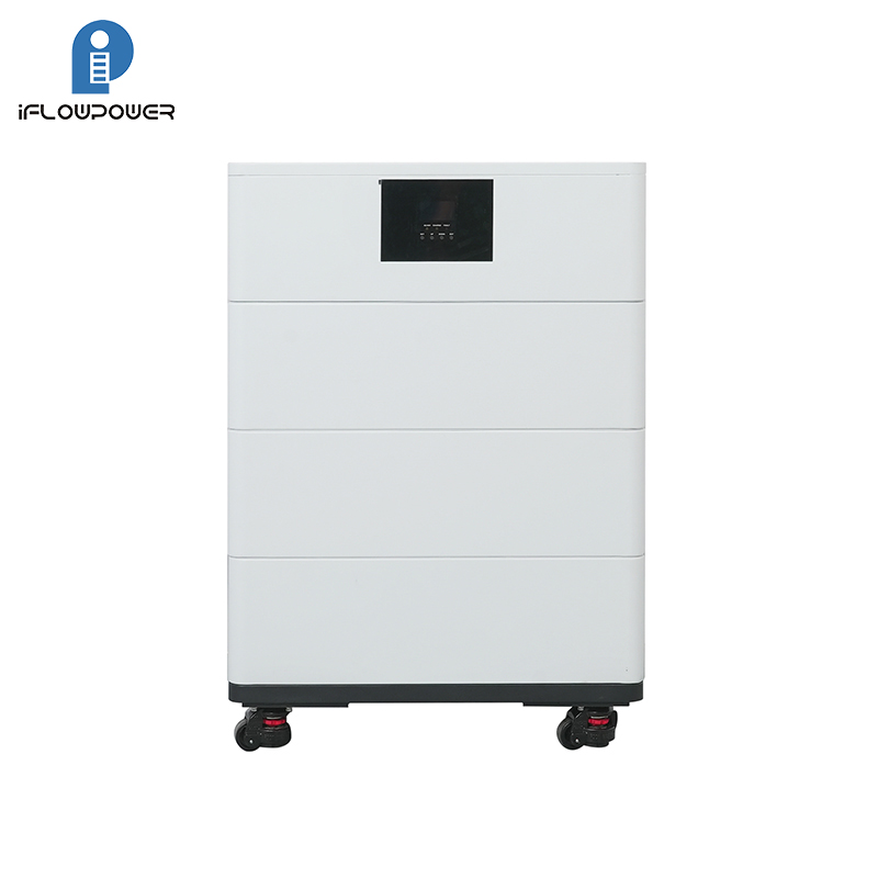 ਸਟੈਕੇਬਲ ਮਾਡਯੂਲਰ 51.2v 100ah 21.8kwh Lifepo4 ਲਿਥੀਅਮ ਆਇਨ ਸੋਲਰ ਹੋਮ ਸਿਸਟਮ ਐਨਰਜੀ ਸਟੋਰੇਜ ਬੈਟਰੀ 6