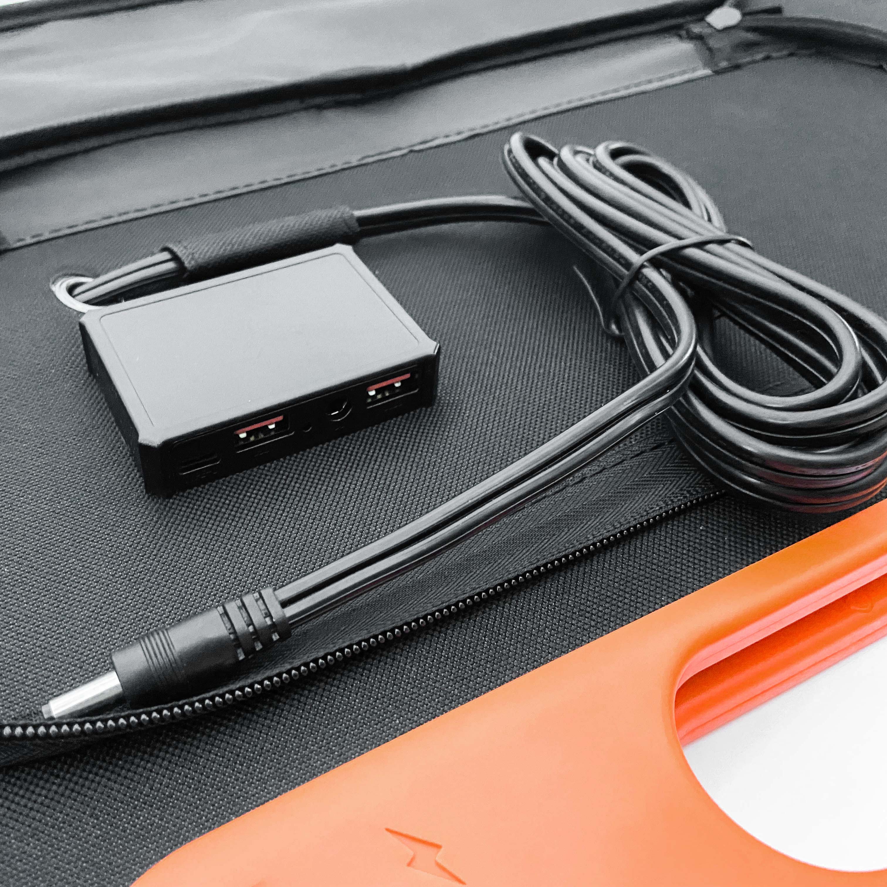 iFlowpower соларен панел 120W матов PET преносим фотоволтаичен модул мощност 7