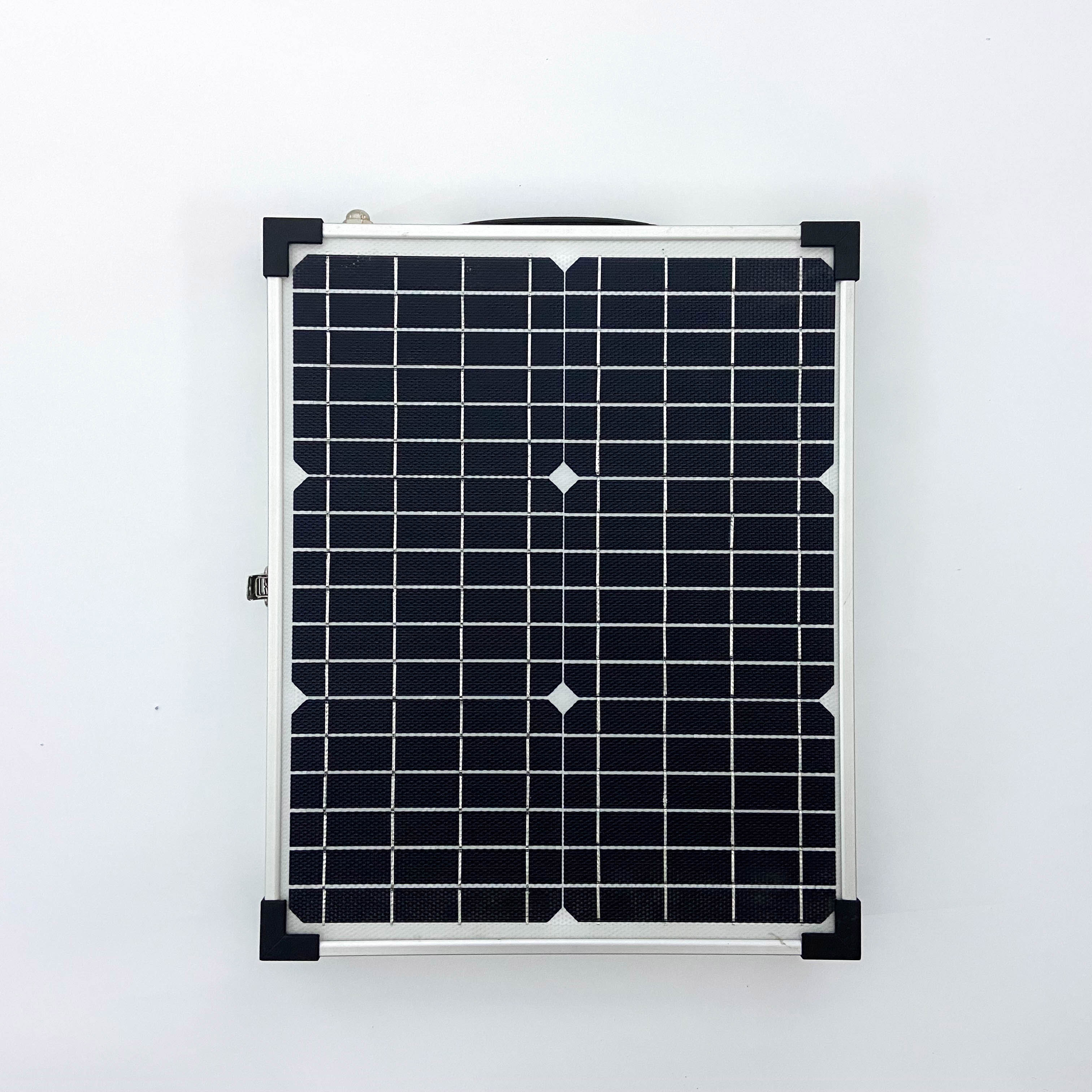 iFlowpower قۇياش ئېنېرگىيىسى تاختىسى 40W ETFE ئاليۇمىن كاندۇك مونو خرۇستال كرېمنىي فوتوۋولت مودۇل كۈچى 7