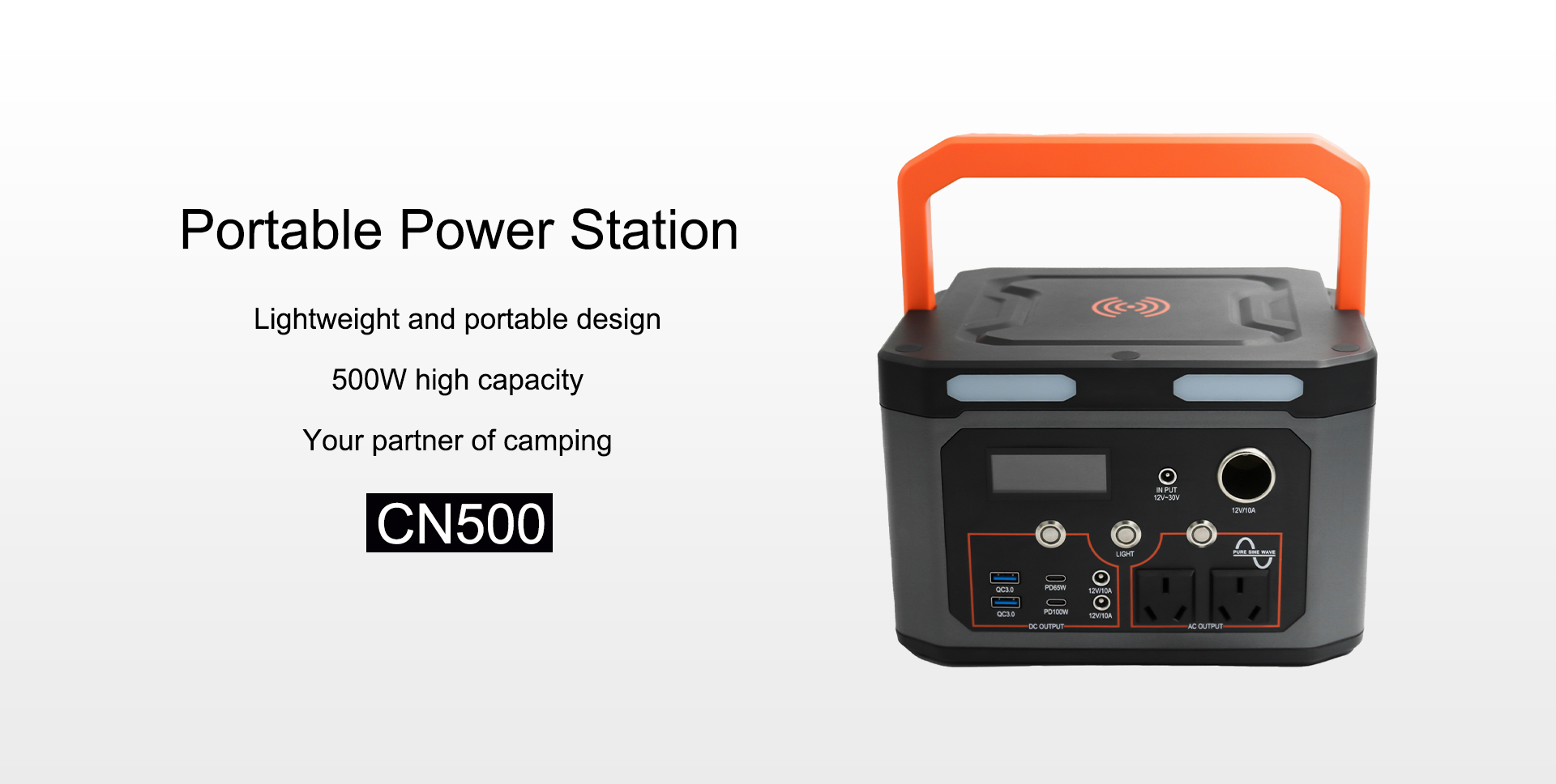 iFlowPower 500W便携式电站 CN500 中国标准 220V50Hz 7