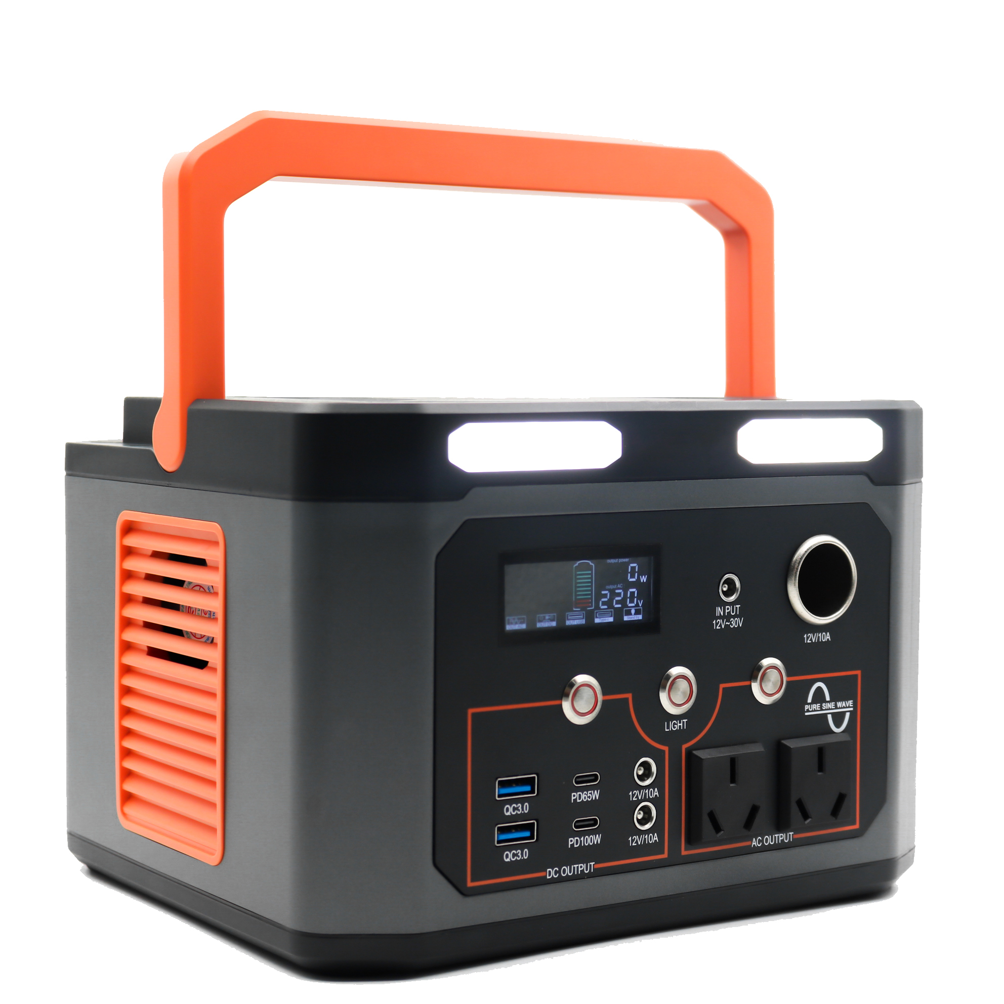 iFlowPower 500W便携式电站 CN500 中国标准 220V50Hz 8