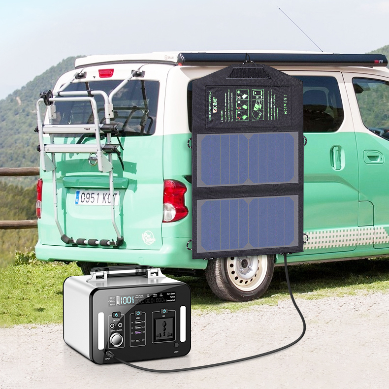 iFlowpower 鋁製外殼最大輸出500W攜帶式電站FP500M1 14