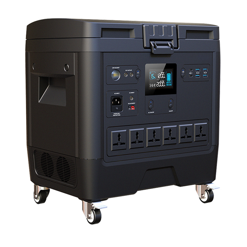 Centrale électrique portable iFlowPower FP2000W avec batterie remplaçable supplémentaire 6