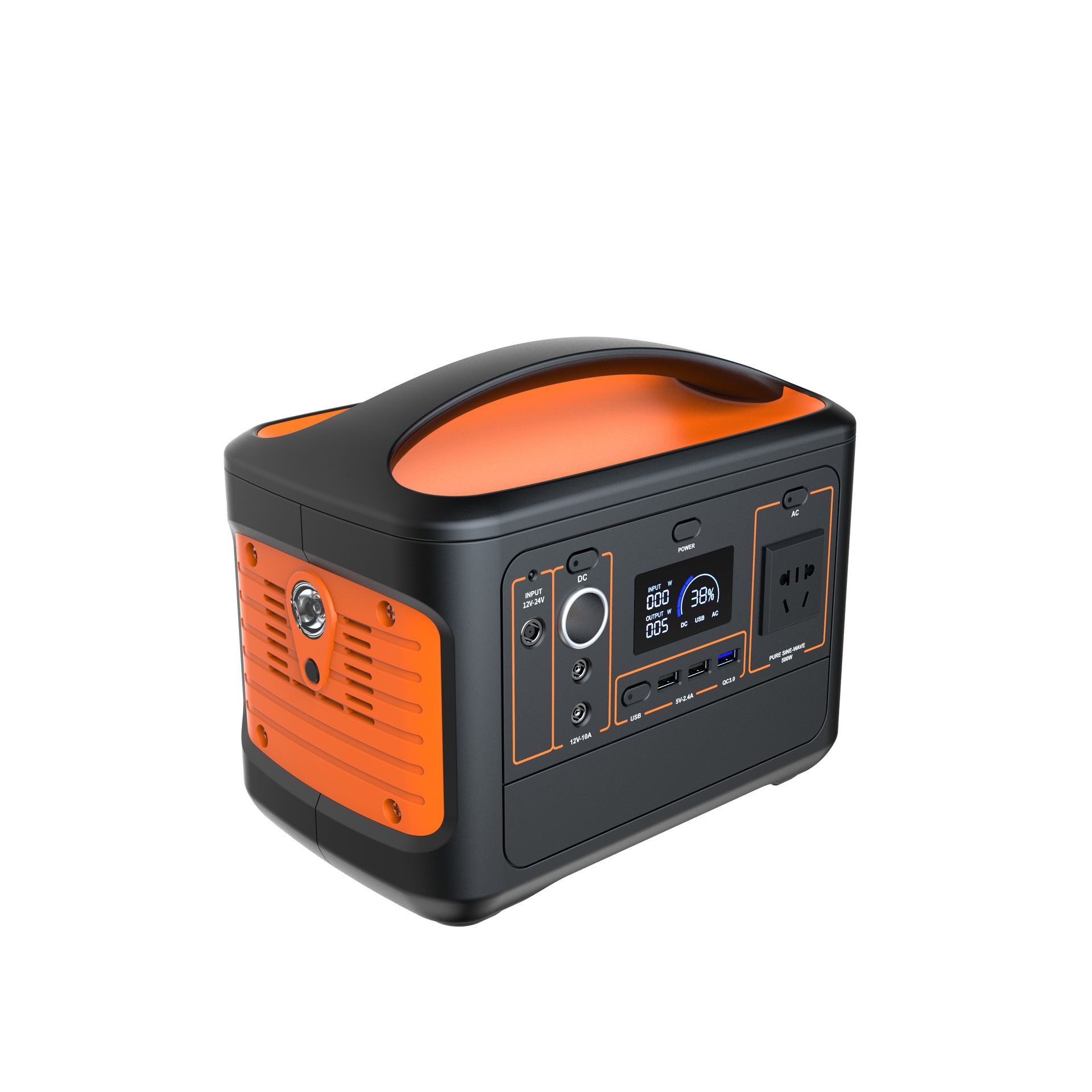 iFlowPower পোর্টেবল পাওয়ার স্টেশন 500W আউটপুট 11