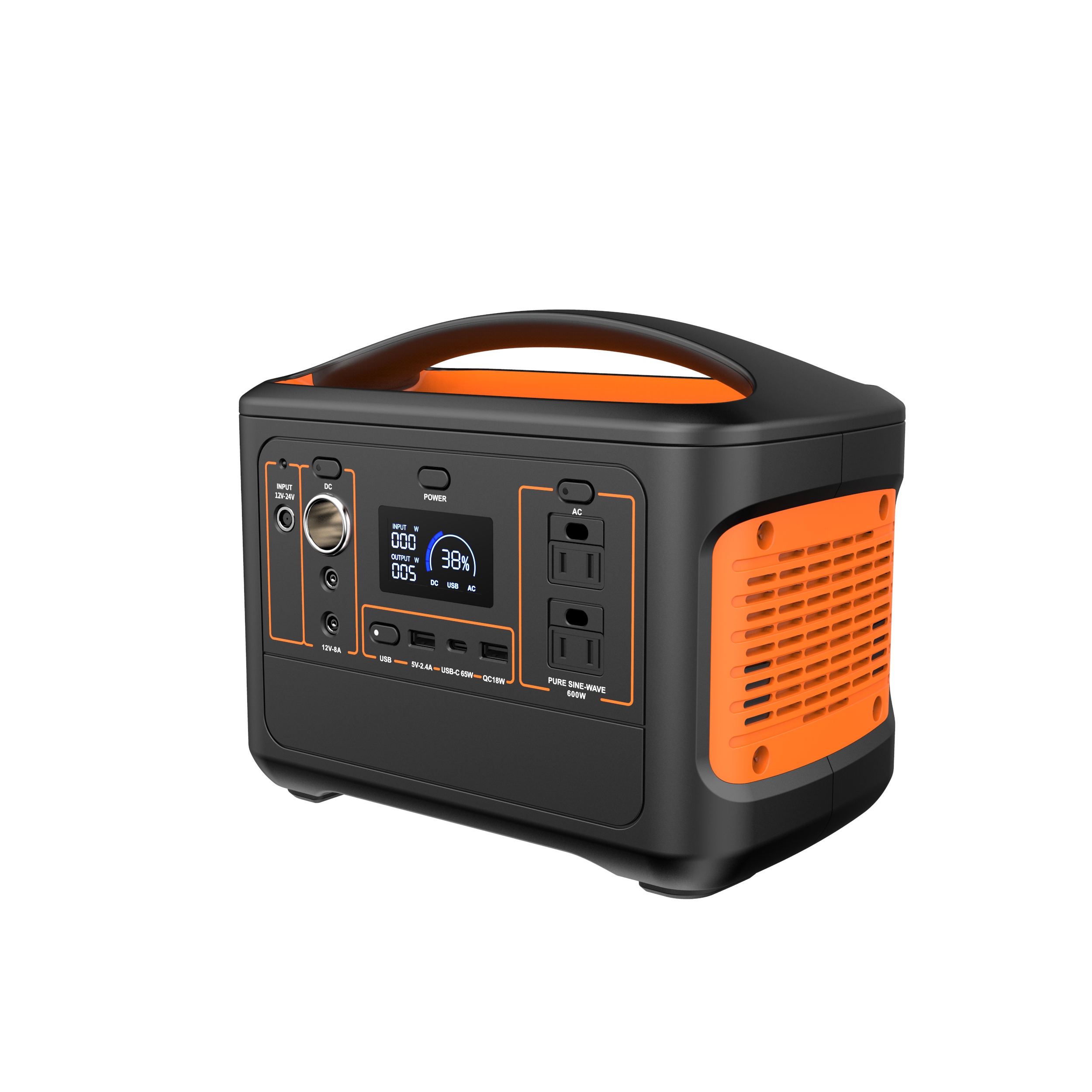 iFlowPower পোর্টেবল পাওয়ার স্টেশন 500W আউটপুট 10