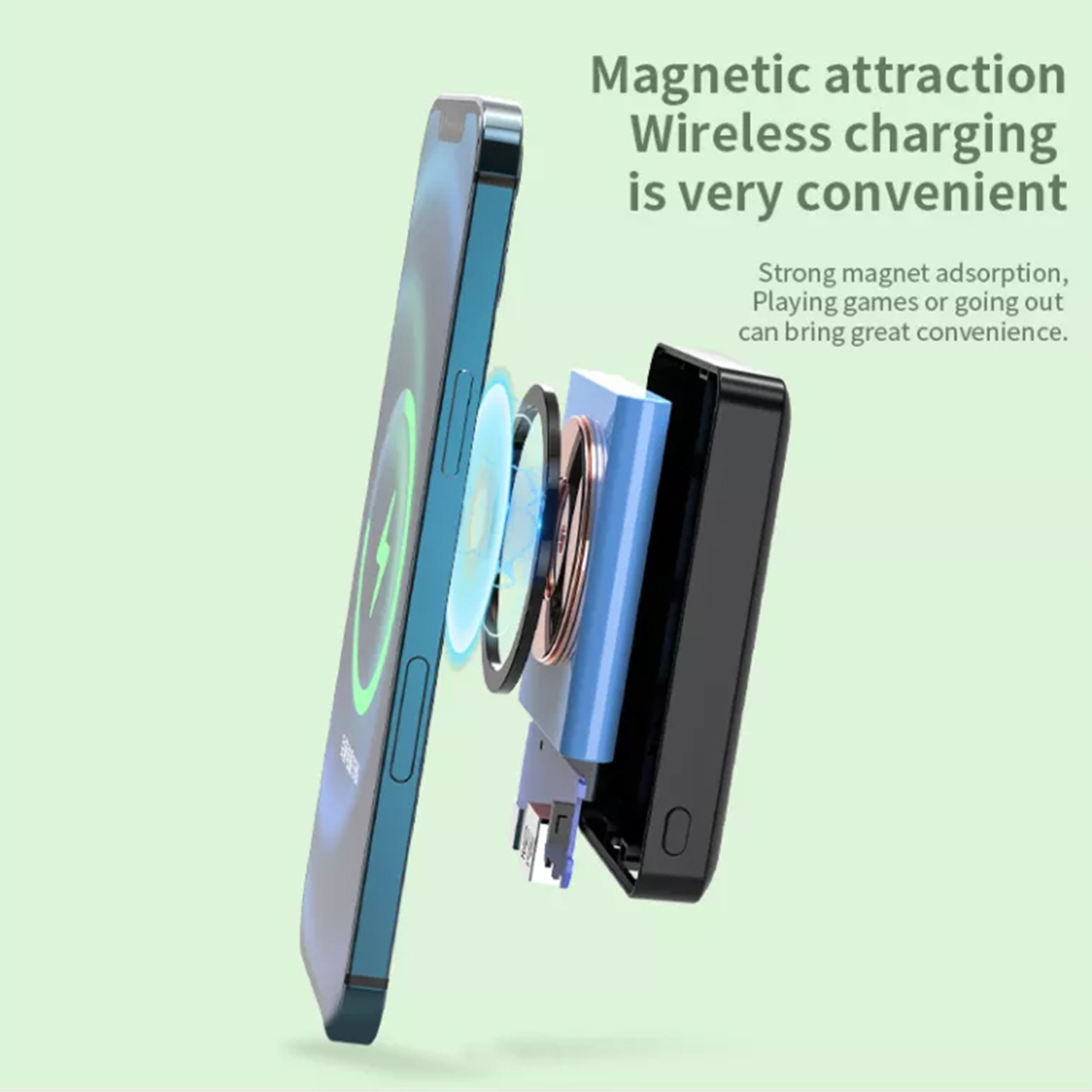 Quality Magnetic Wireless FPM-5 Charging Power Bank Manufacturer | iFlowPower 9