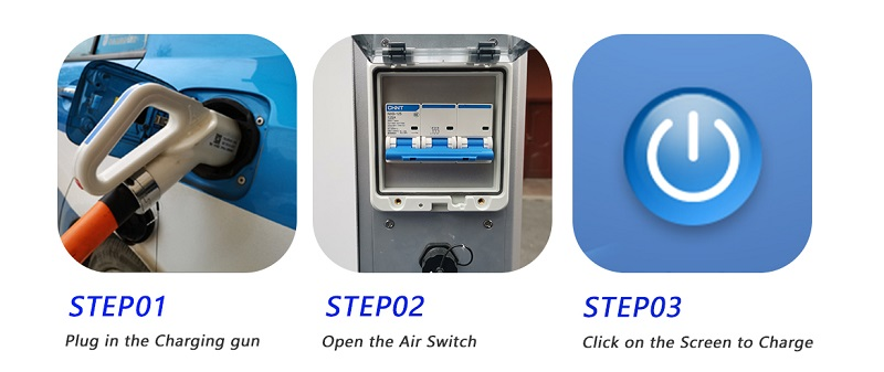 11kw, இணக்கமான 7kw மின்சார சார்ஜர் கார் நிலையம் ev சார்ஜர் Ac Ev சார்ஜிங் ஸ்டேஷன் கார்கள் நிறுவனம் - iFlowPower 6