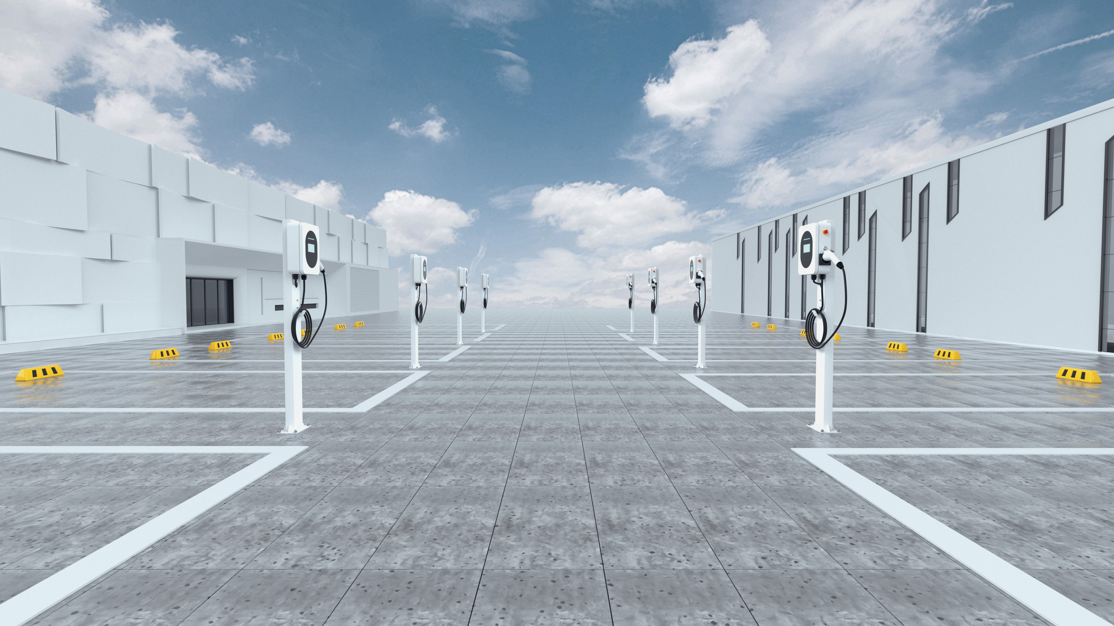 Sustainable Transportation: EV Charging Point at Commercial Property