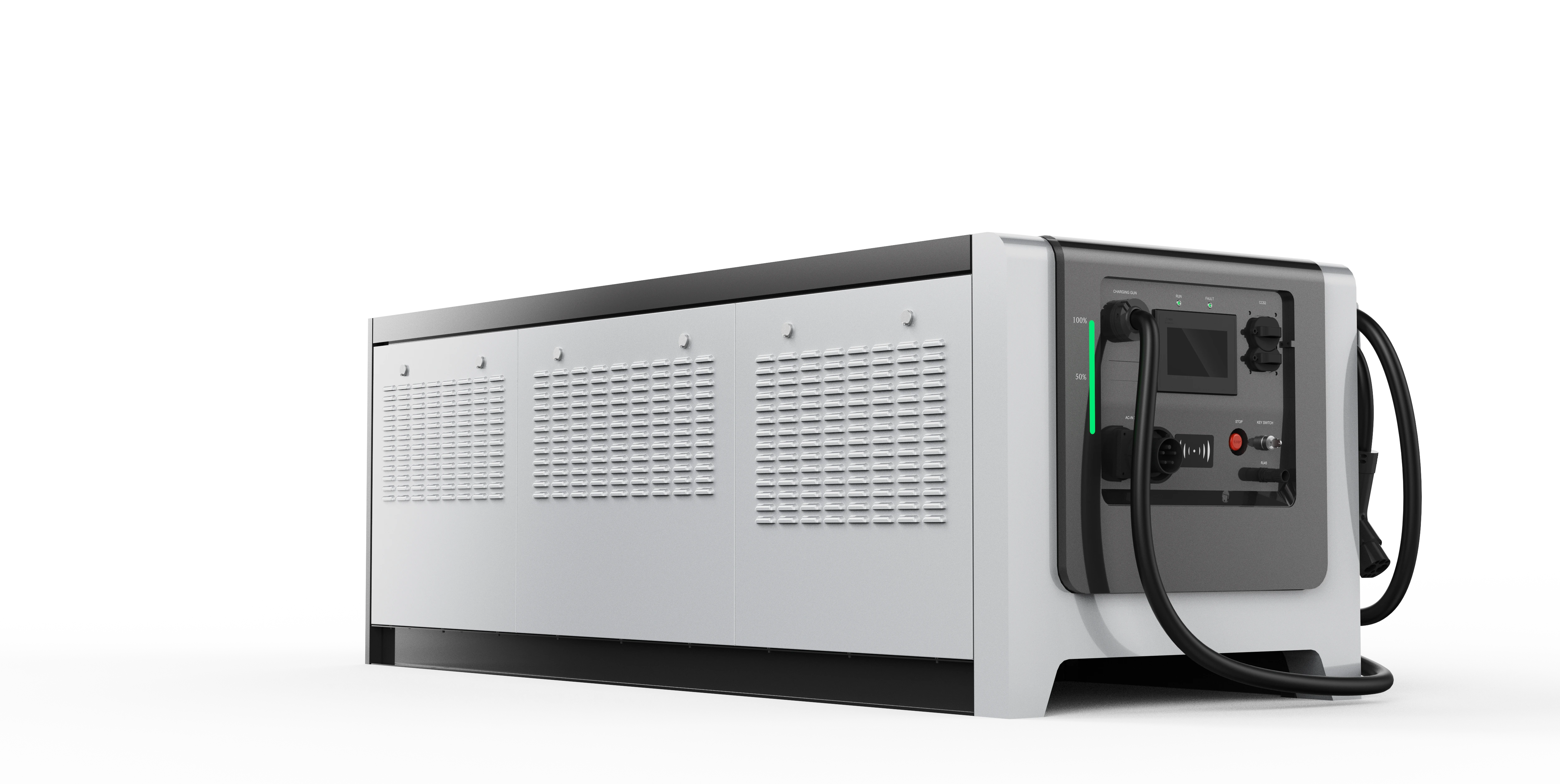 Mobile energy storage charging pile 141kwh battery capacity 120kw EV charger 1