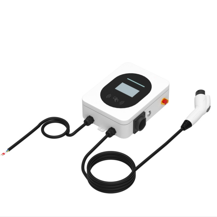 Sieniniai kintamosios srovės EV įkrovikliai 7kw IP55 Anti-UV dizaino pritaikymas pagal skirtingus standartus 5