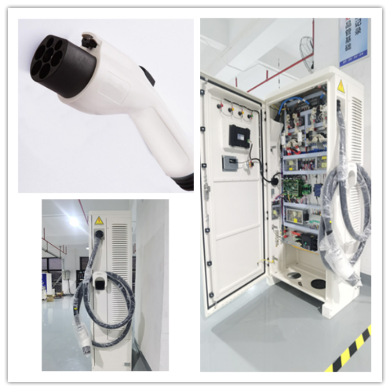 Parduodama nuo 60KW iki 320KW GB/T įkrovimo krūva EV įkrovimo stotelė Greito elektromobilių įkrovimo stotelė | „iFlowPower“. 8