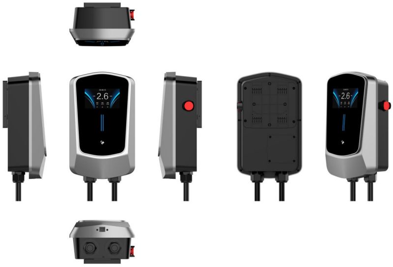 wallbox floor mounted 7kw 32A Electric car automobile charging pile Products | iFlowPower 8