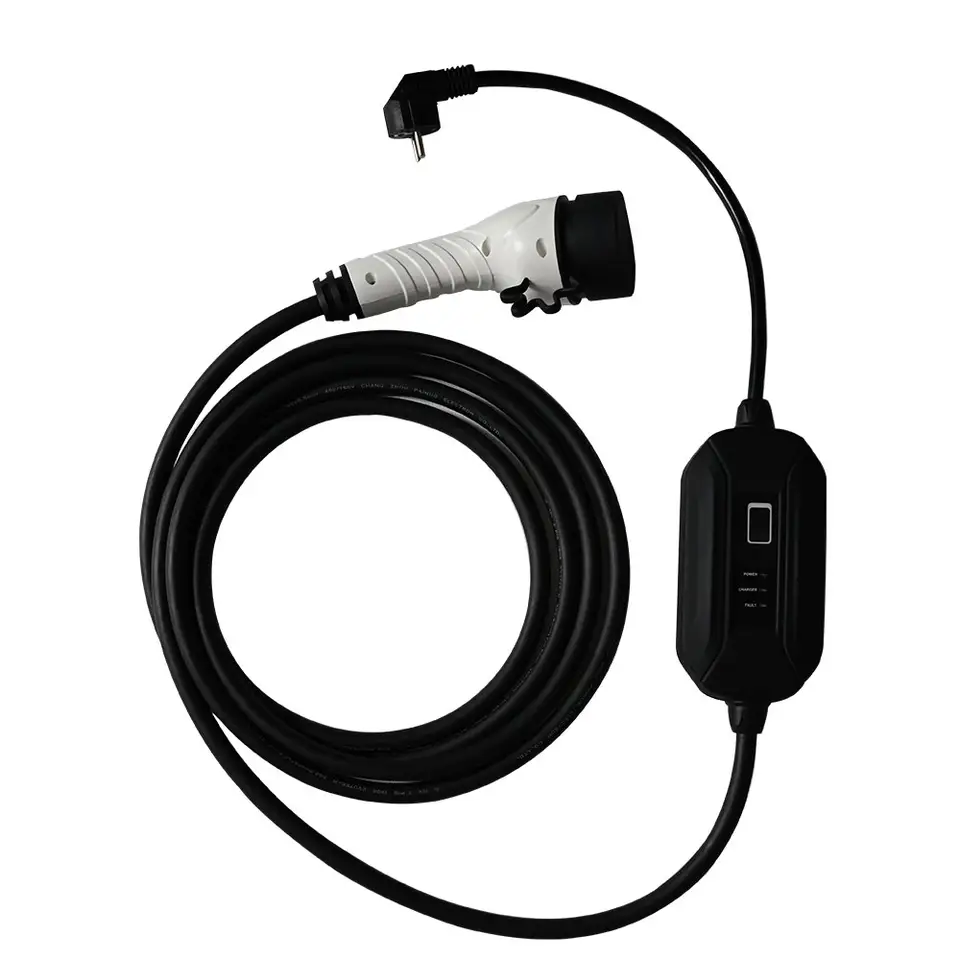 Suurin tehotila 2 kannettava 16A 3KW ac type2 ccs2 5m europe ev laturikaapeli - iFlowPower 8