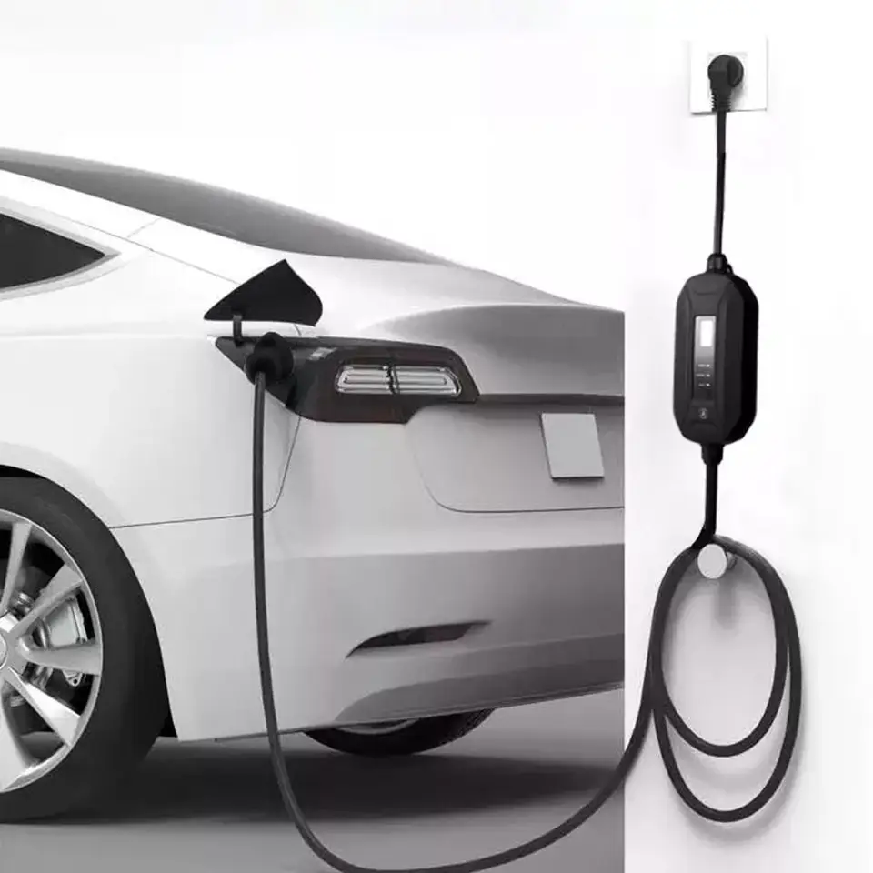 Suurin tehotila 2 kannettava 16A 3KW ac type2 ccs2 5m europe ev laturikaapeli - iFlowPower 10