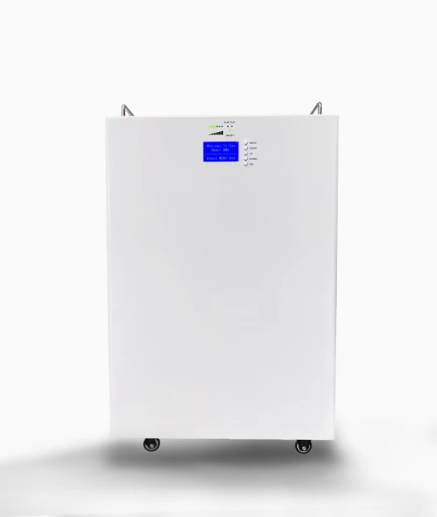 Solar battery 100Ah 10.24KWh Lithium Battery 51.2V LiFePO4 Power wall mounted Home Battery Pack 1
