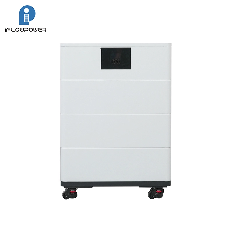 Stackable Modular 51.2v 100ah 21.8kwh Lifepo4 Bataraidh Stòradh Cumhachd Siostam Dachaigh Solar Lithium Ion 1
