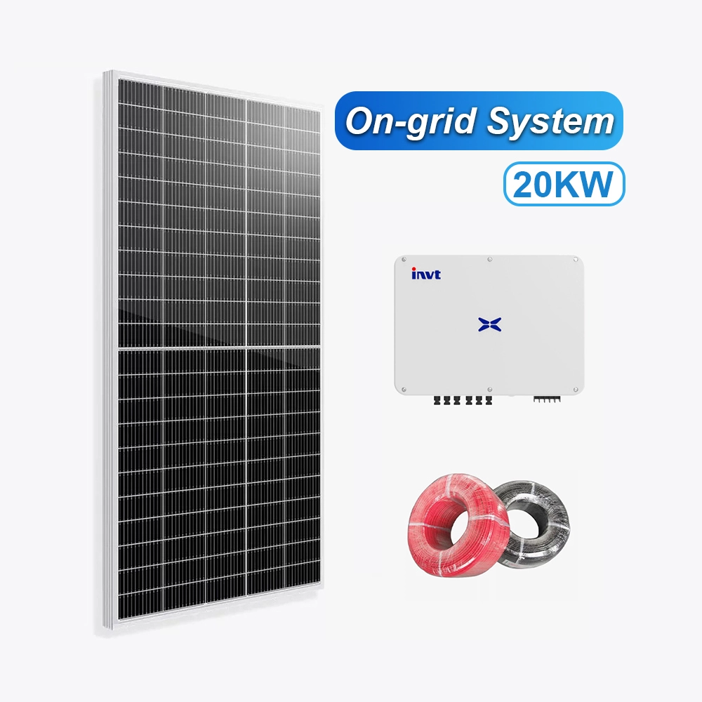 Hệ thống năng lượng mặt trời iFlowpower 20kw Năng lượng PV trên lưới dành cho khu dân cư thương mại 1