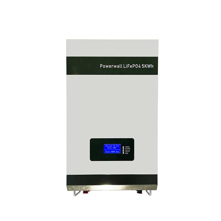 Estação de armazenamento de energia montada na parede iFlowPower Powerwall 100A / 51,2V modelo FPW100A 1