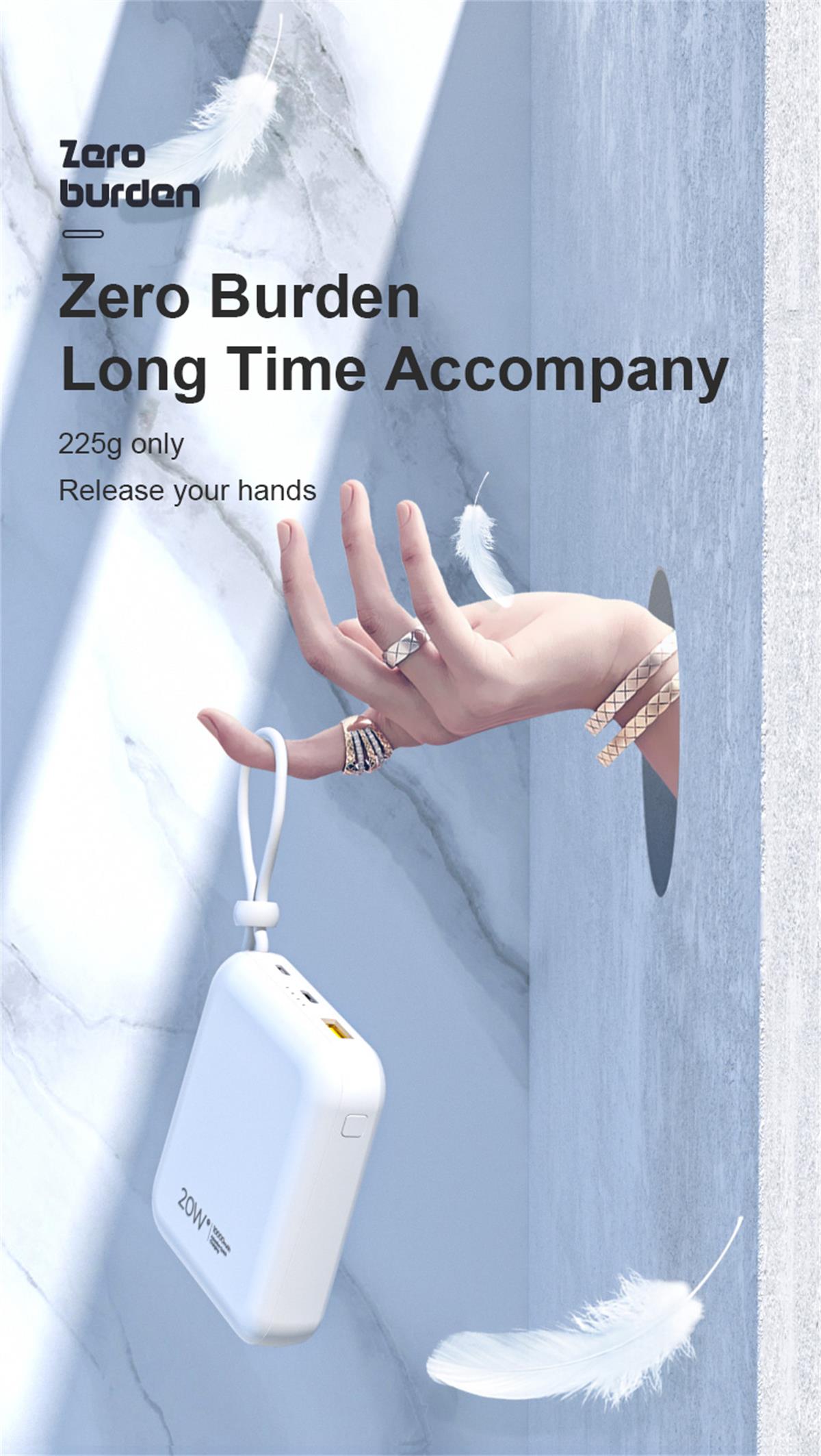 Lengvas maitinimo bankas su laidais FPM-160 11