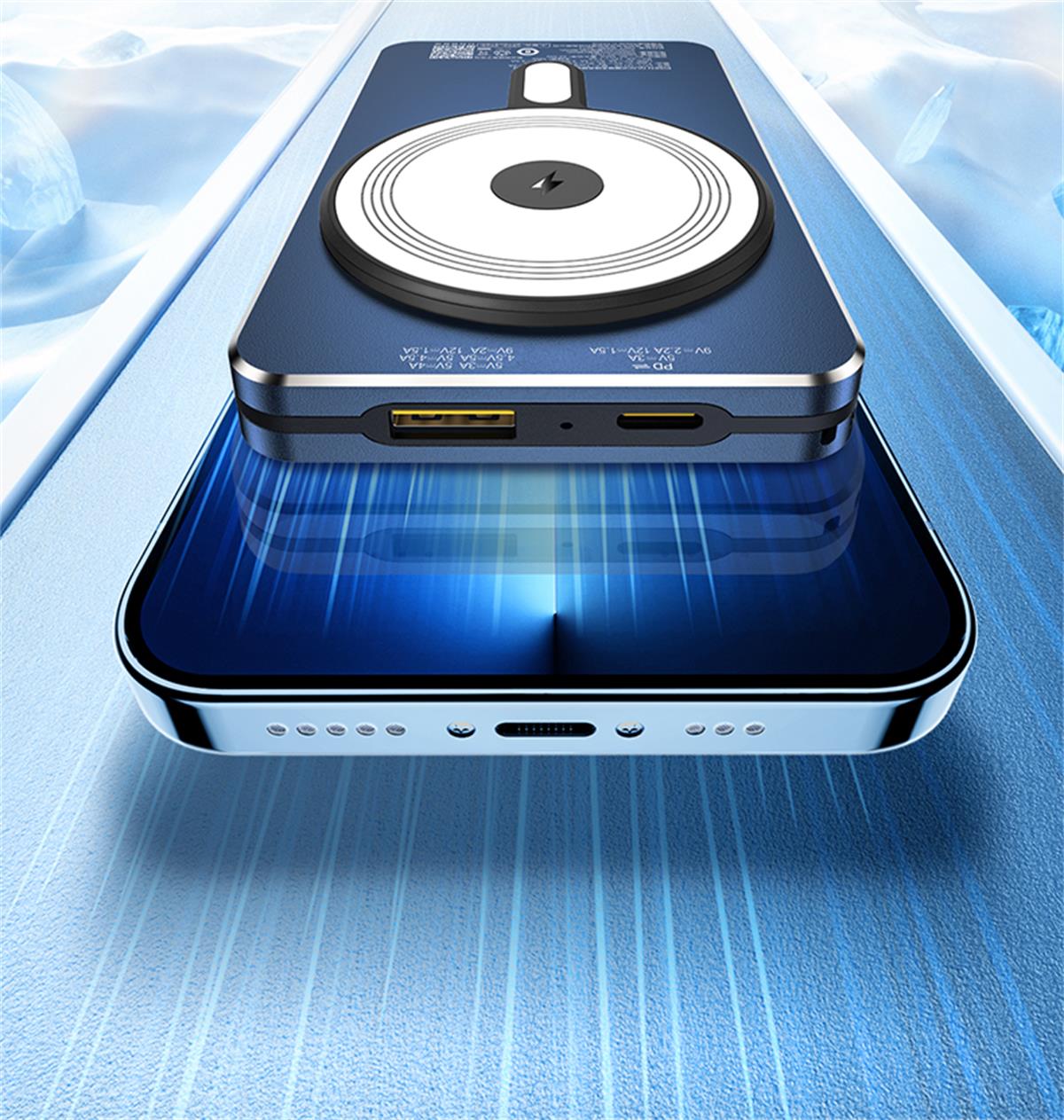 Magnetic Wireless Power Bank FPM-180 8