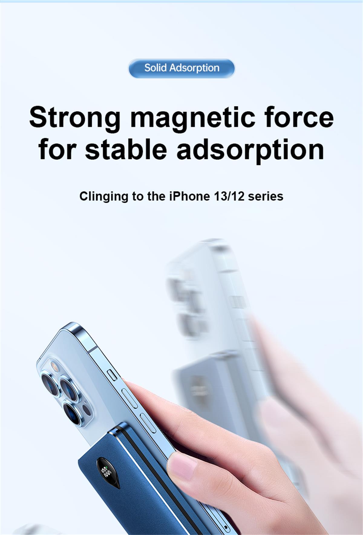 Magnetic Wireless Power Bank FPM-180 9