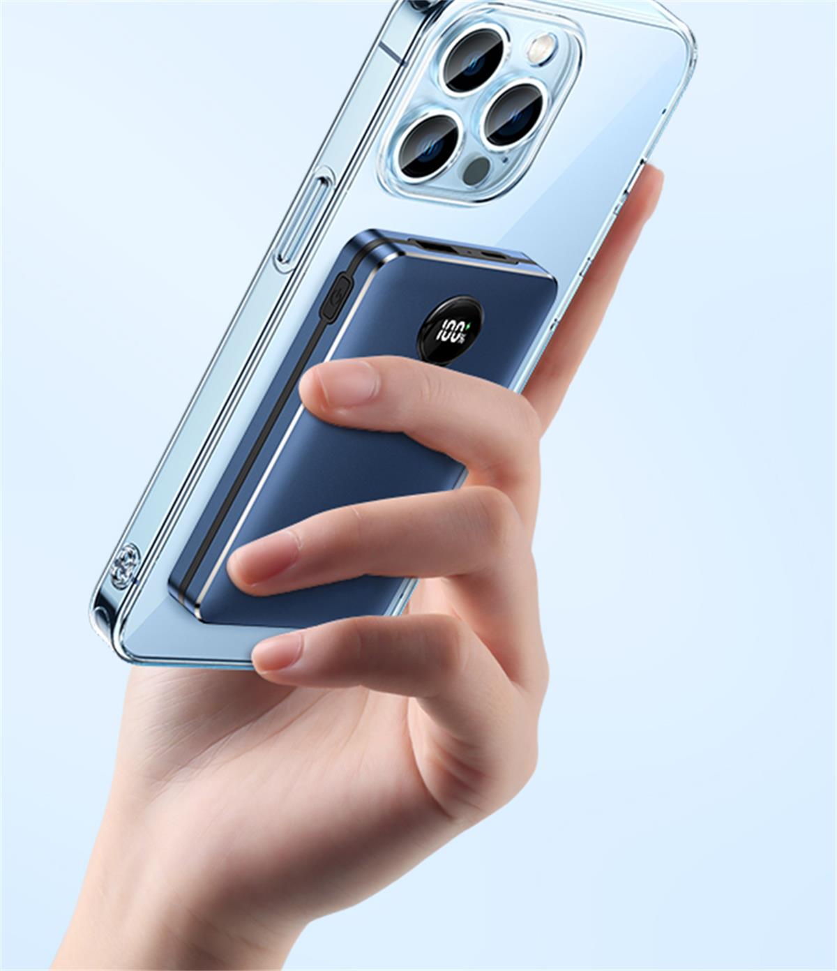 Magnetic Wireless Power Bank FPM-180 13