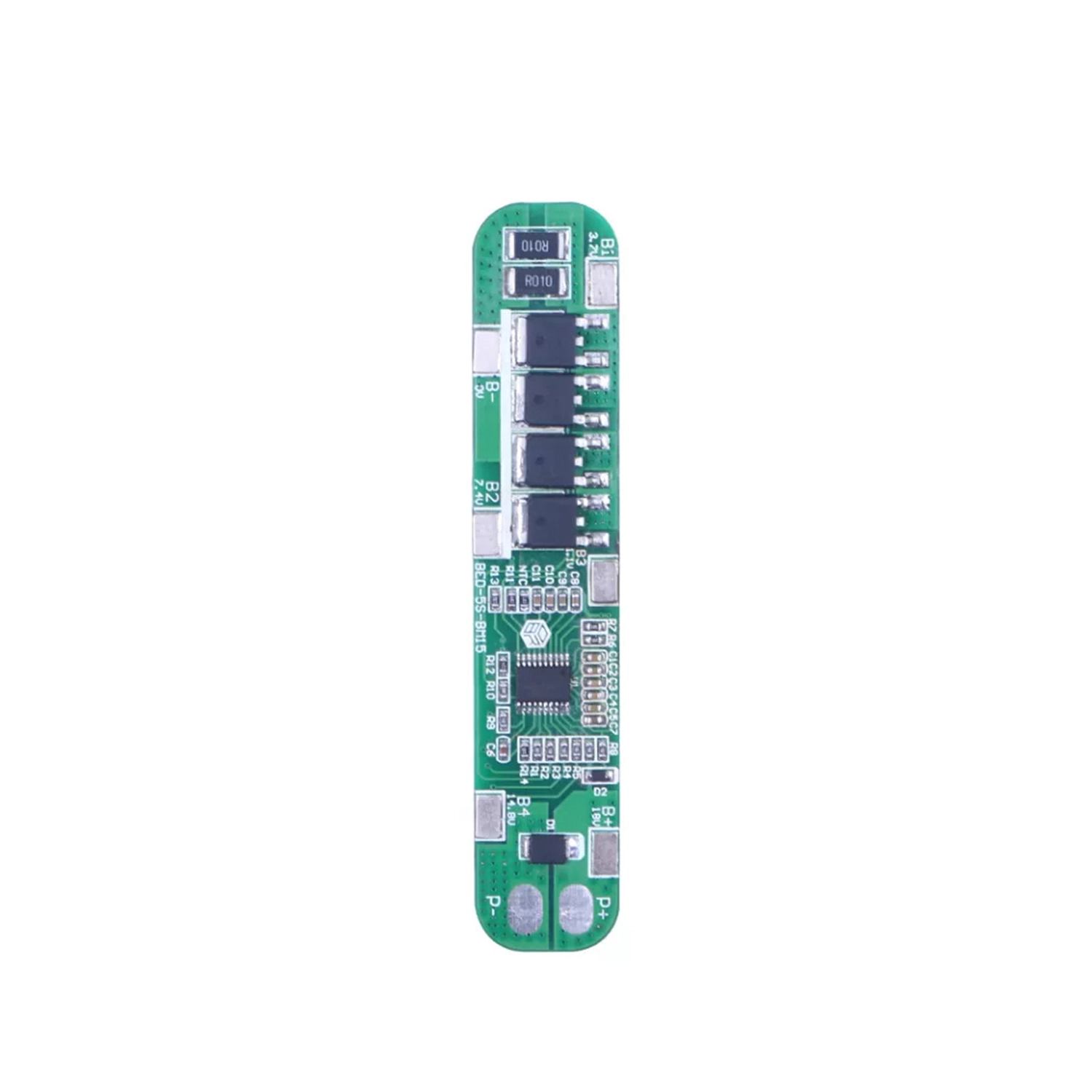 5S 18650 Lithium Batterij BMS Board 1
