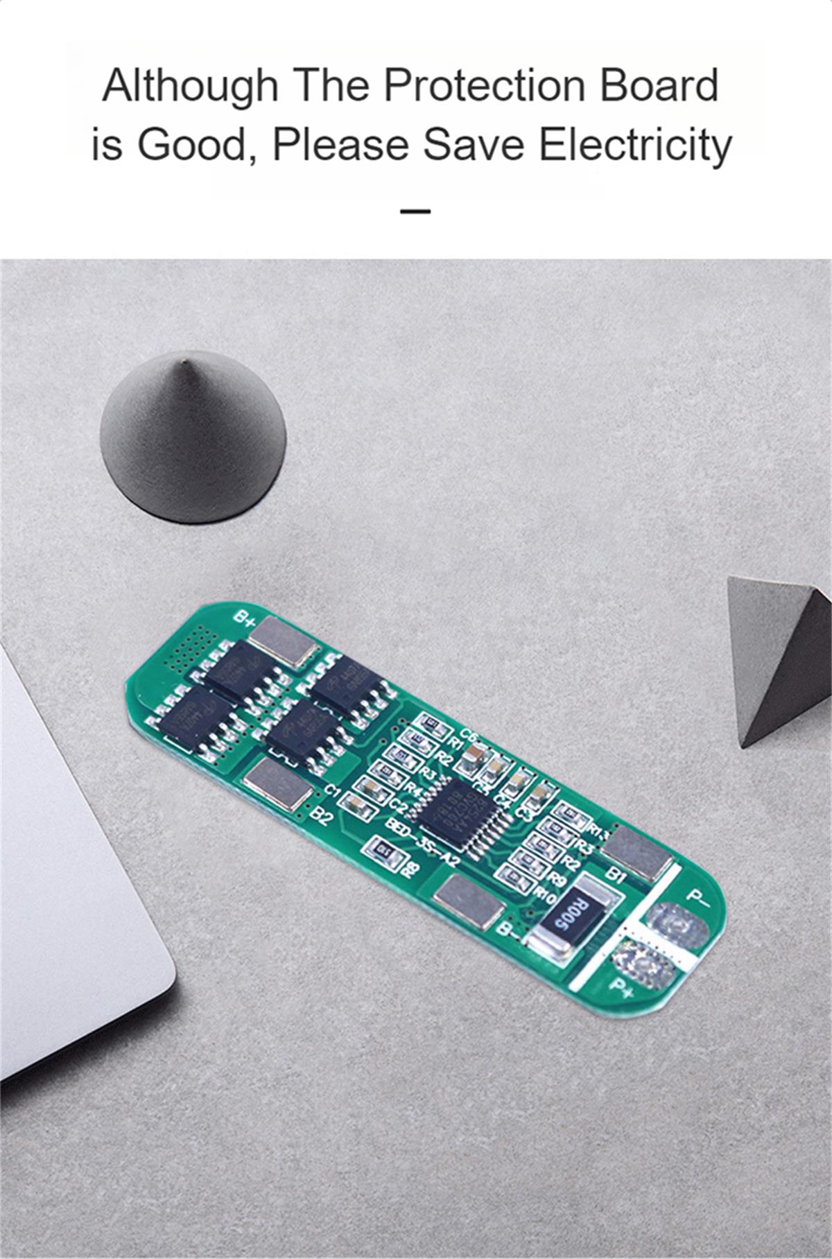 3S 18650 Litia Baterio BMS-Estraro 14