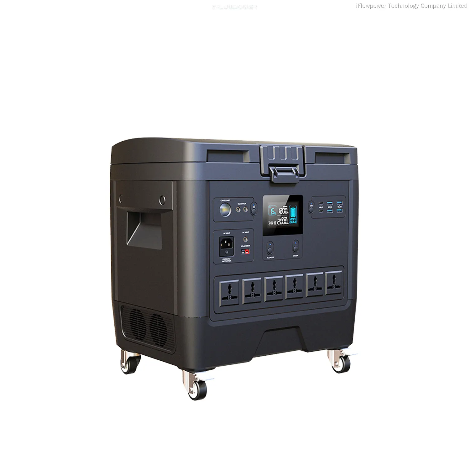 oem & odm Portable Power Station 1500W factory price | iFlowPower 1